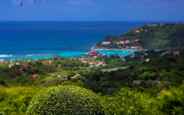 The view from WV NIR, Lurin, St. Barthelemy