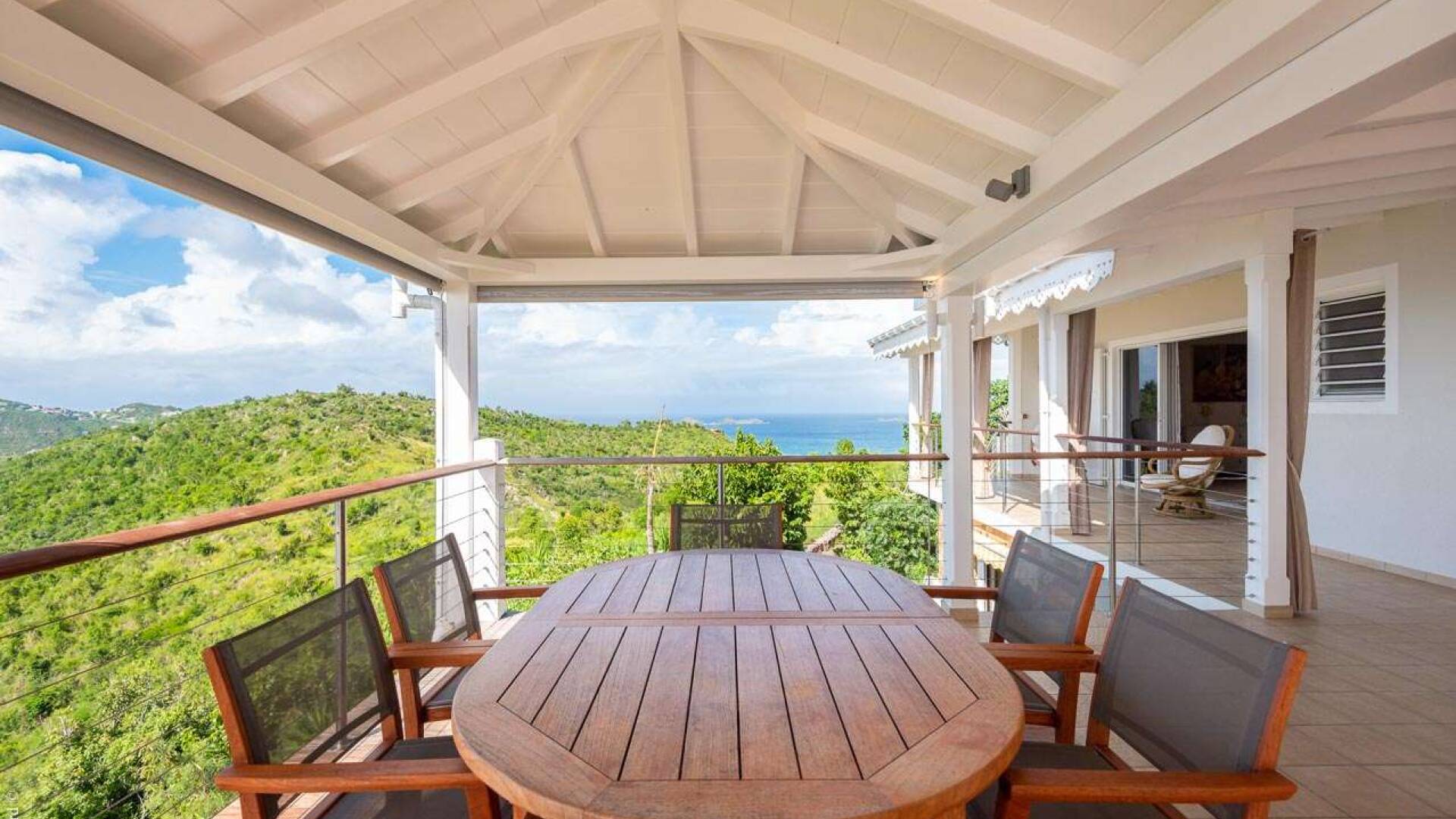 Terrace at WV MOU, Lurin, St. Barthelemy