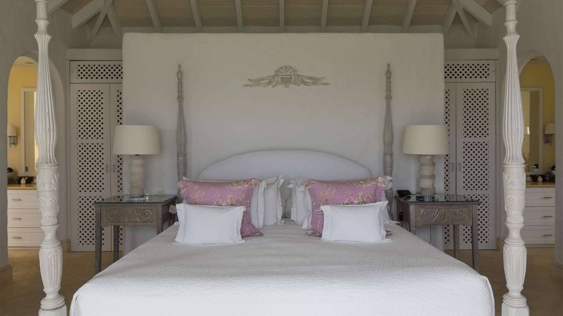 Bedroom at WV JAY, Mont Jean, St. Barthelemy