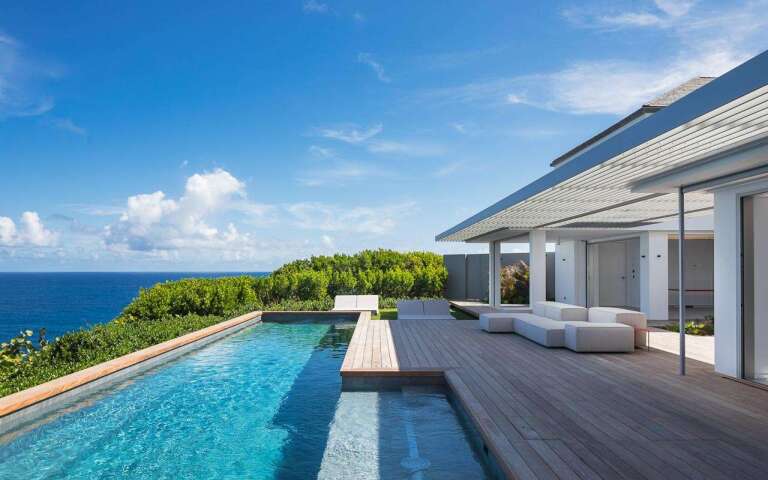 Villa Pool at WV CEO, Pointe Milou, St. Barthelemy