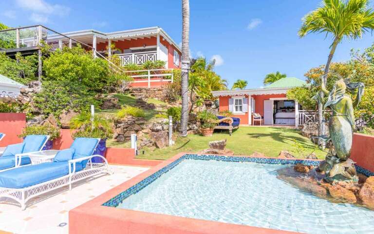Villa Pool at WV MGO, Colombier, St. Barthelemy