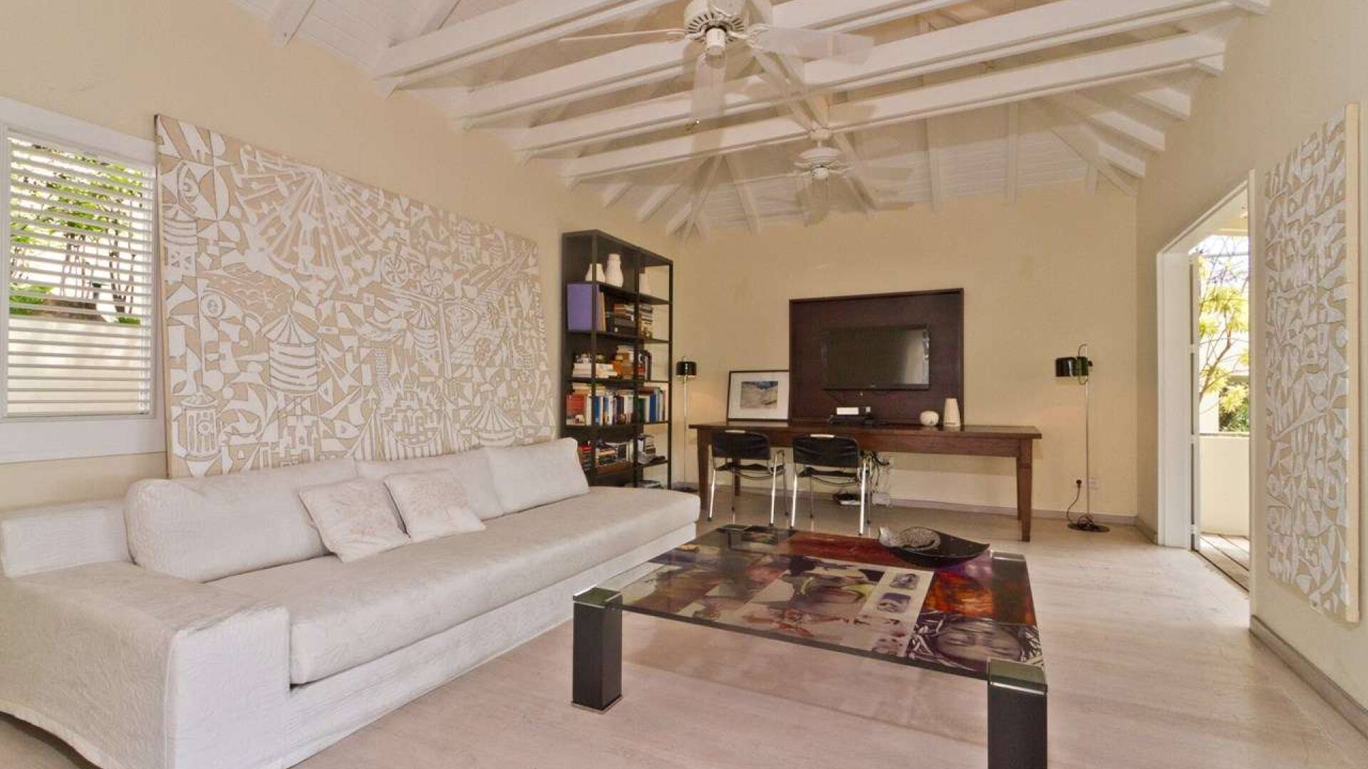 Living Room at WV ANG, Gustavia, St. Barthelemy