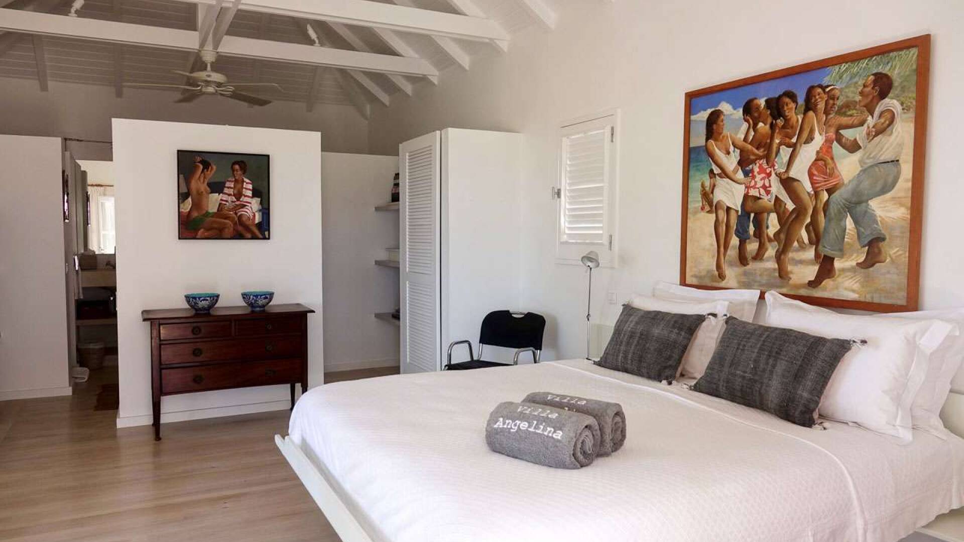 Bedroom at WV ANG, Gustavia, St. Barthelemy