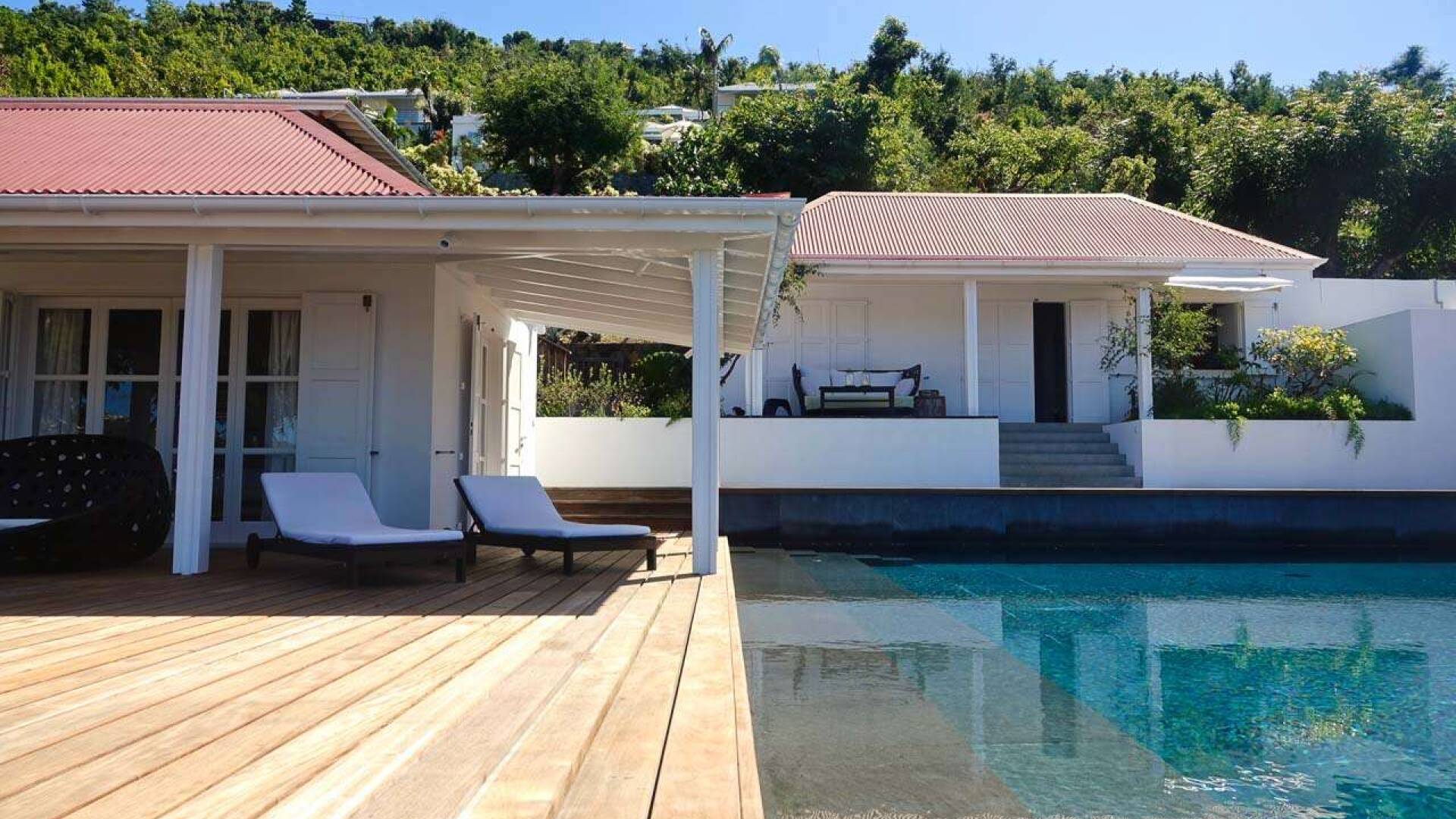 Villa Pool at WV ANG, Gustavia, St. Barthelemy