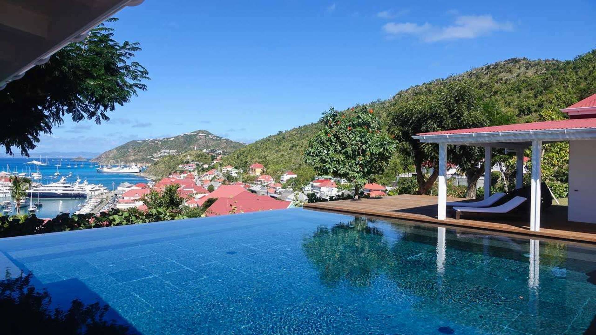 The view from WV ANG, Gustavia, St. Barthelemy