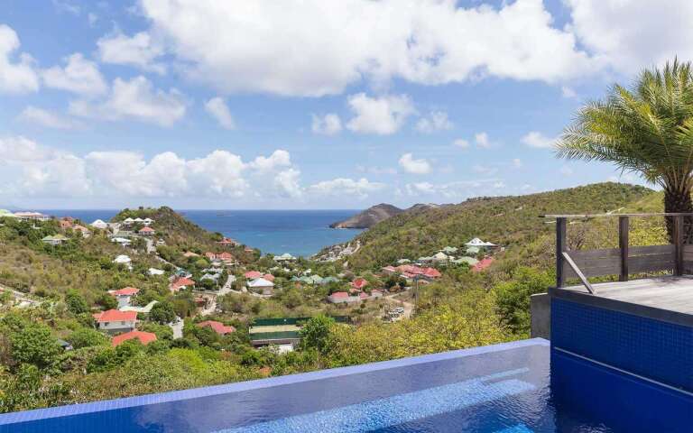 The view from WV RIV, Flamands, St. Barthelemy