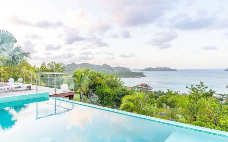 Villa Pool at WV ISI, St. Jean, St. Barthelemy