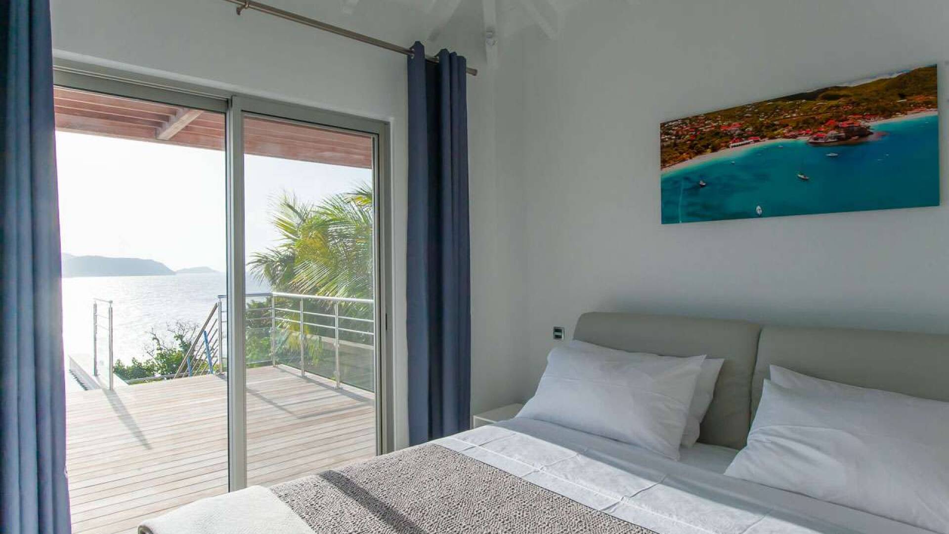 Bedroom at WV VPM, Pointe Milou, St. Barthelemy