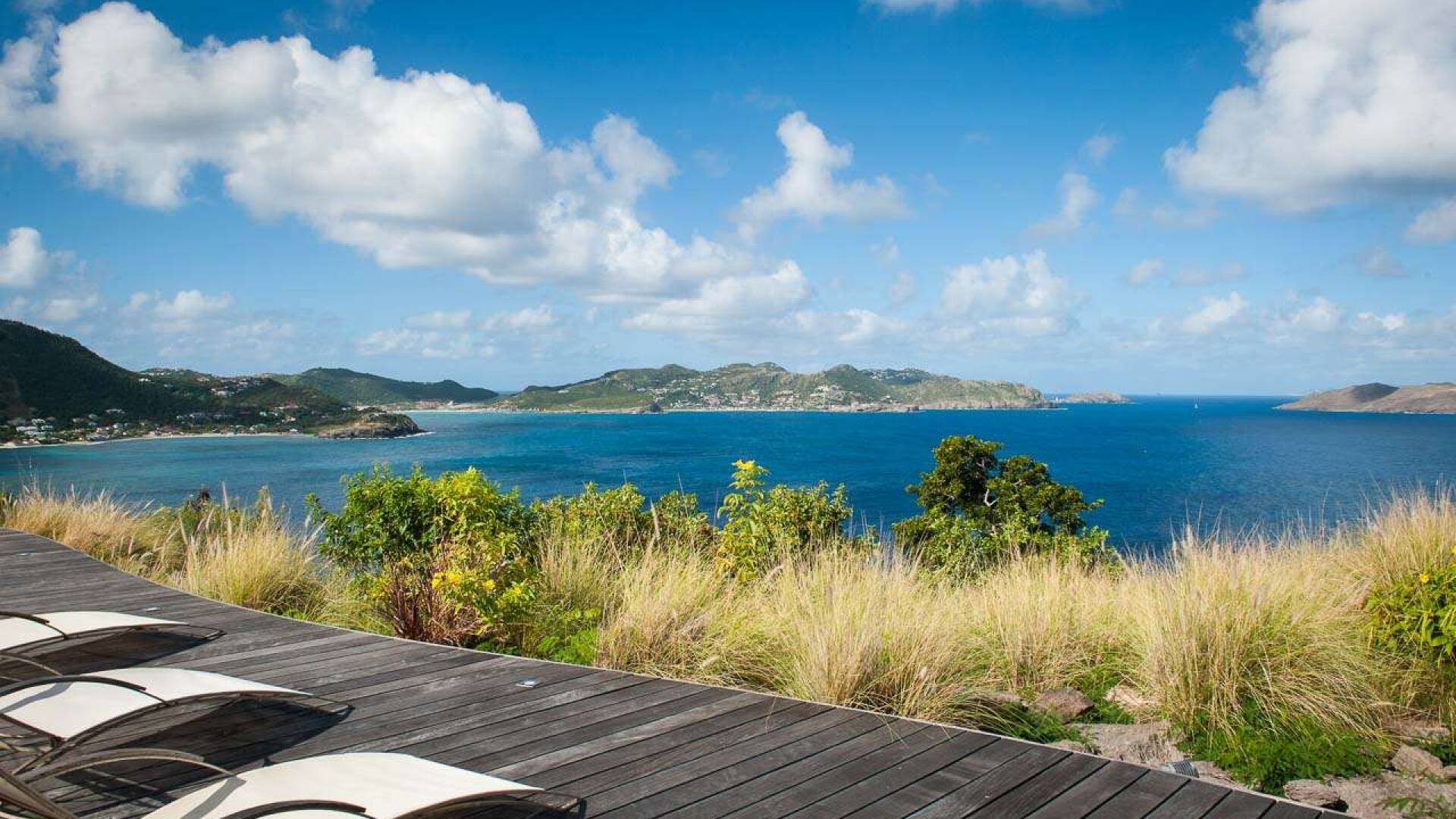 The view from WV PYR, Pointe Milou, St. Barthelemy