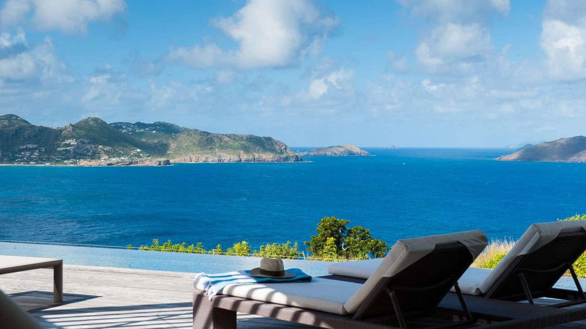 The view from WV PYR, Pointe Milou, St. Barthelemy