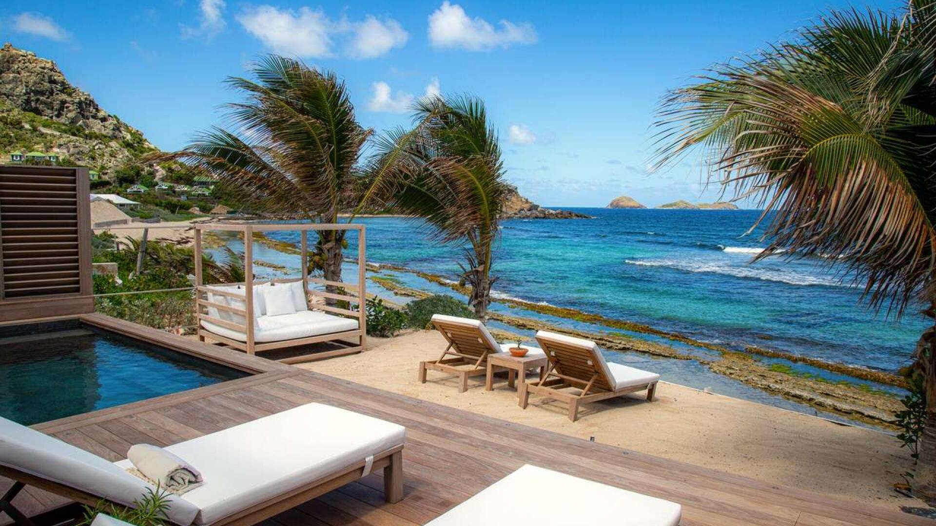 Deck at WV ACF, Anse des Cayes, St. Barthelemy