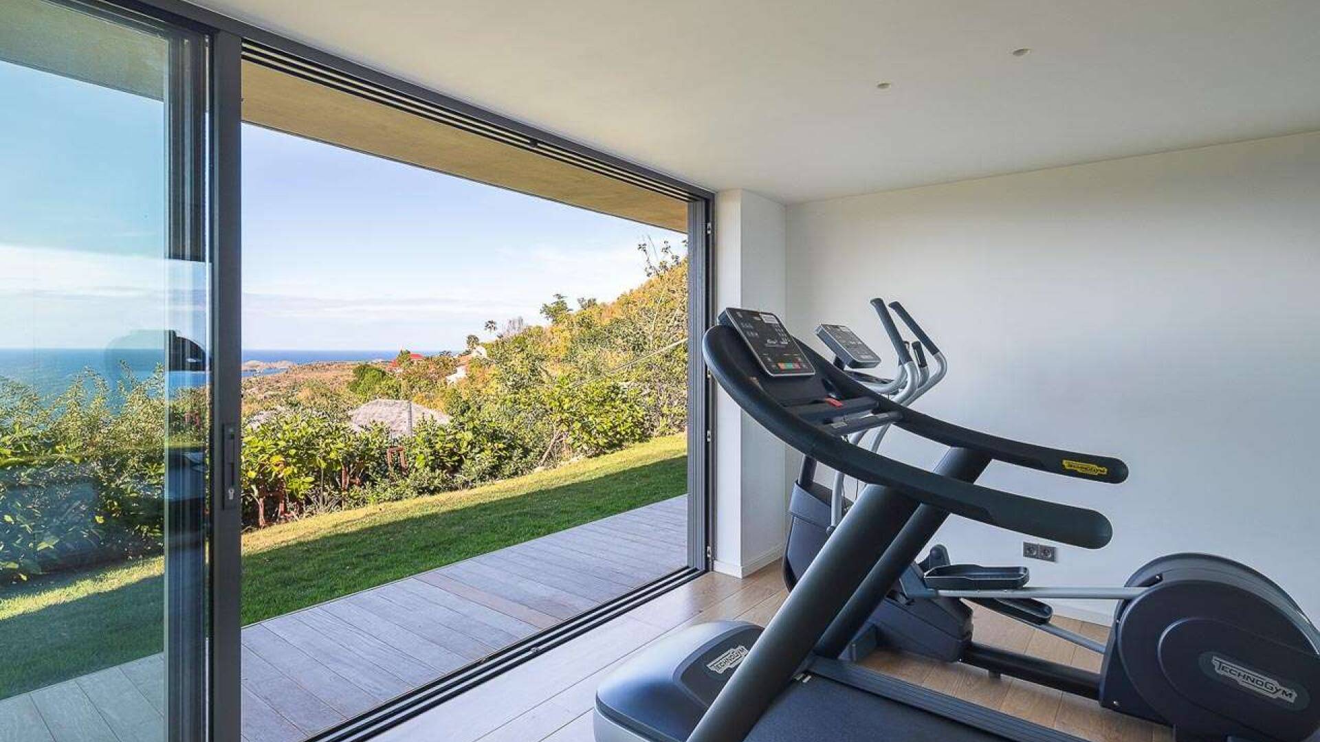 Gym at WV LER, Colombier, St. Barthelemy