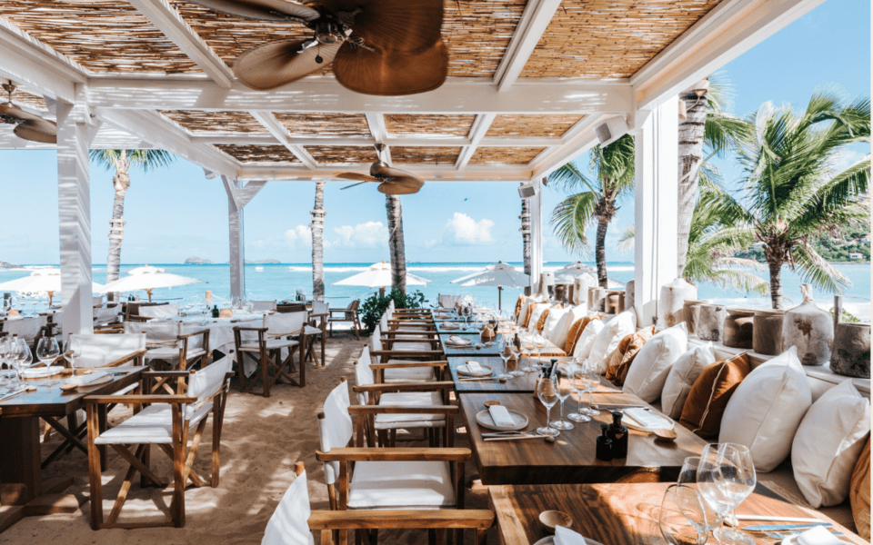 The best St. Barts beach clubs