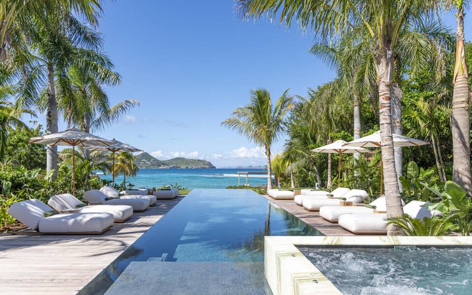 St Barts best luxury villas for beach vacation rentals